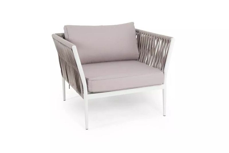 Кресло Касабланка 4SIS из роупа (веревки), цвет бежевый фото 3