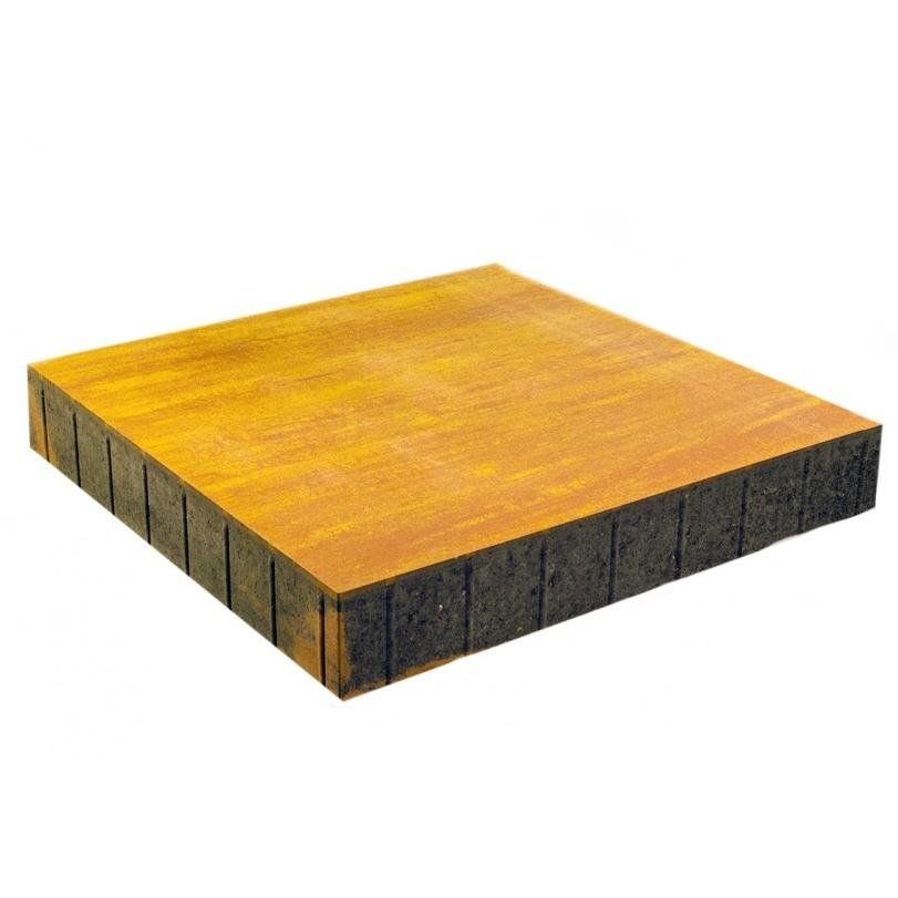 Тротуарная плита Голливуд ColorMix 1000*1000мм, цвет Каньон фото 1