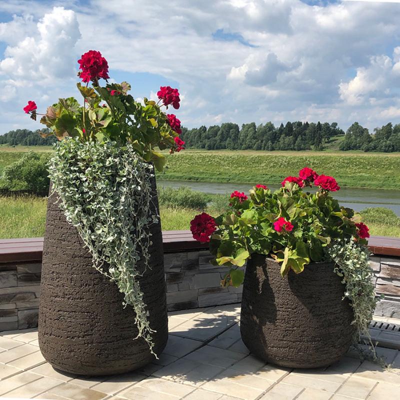 Кашпо Concretika Колонна 40x40x80 Erosia фото 2