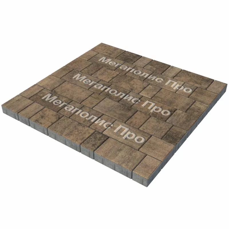 Тротуарная плитка Выбор Старый город Листопад А.1.Фсм.4 40 мм. Шелковица фото 2