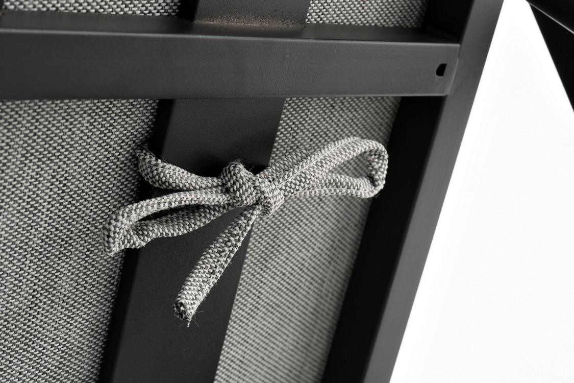 Шезлонг из алюминия MAYA темный графит Joygarden фото 7