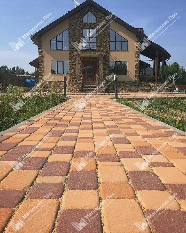Брусчатка Braer Классико 60 мм - Коралловый фото 2
