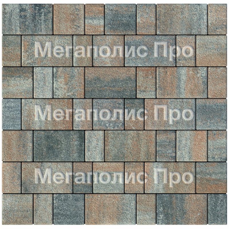 Тротуарная плитка Выбор Старый город Листопад А.1.Фсм.4 40 мм. Клен Гранит фото 4