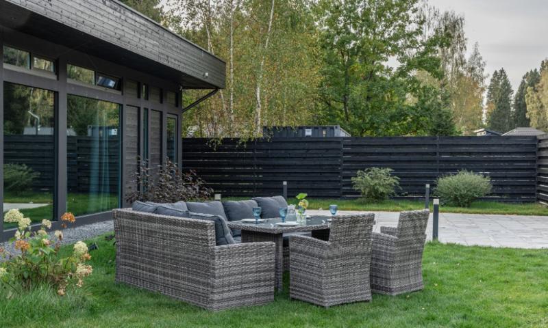 Угловой комплект Zorro Plus Double Royal Family из искусственного ротанга, цвет серый фото 2