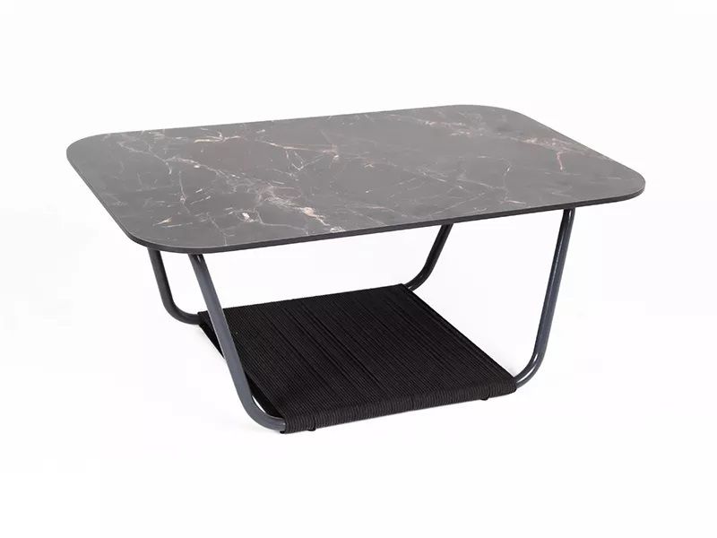 Журнальный столик Гранада 4SIS, цвет черный мрамор фото 3