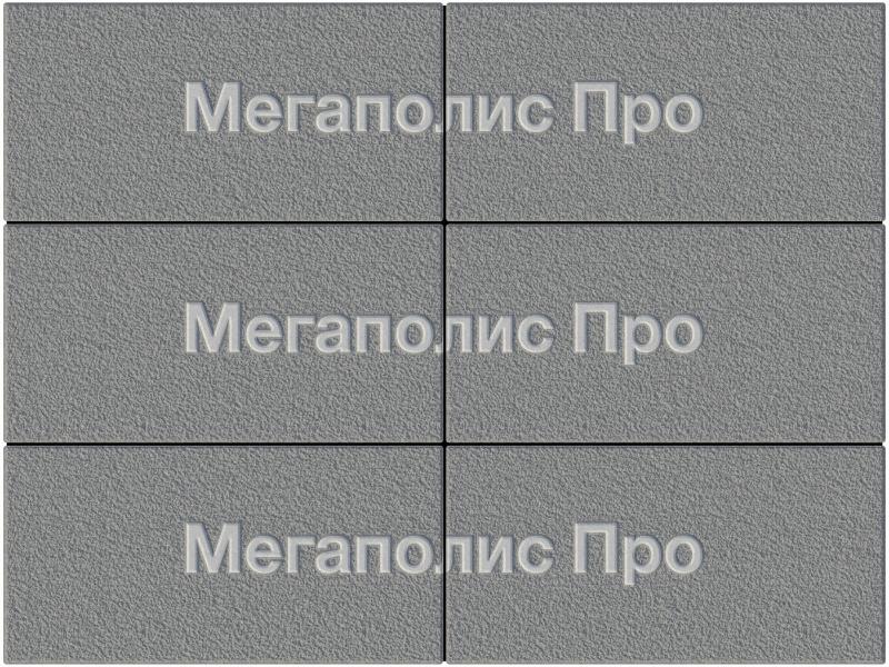 Тротуарная плитка Выбор Прямоугольник Б.5.П.10 600х300х100 мм Серый Гранит фото 4