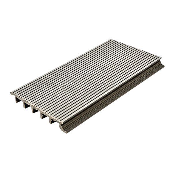 Террасная доска MasterDeck Slim 3000*145мм*23мм широкий вельвет, цвет Орегон Серый фото 1