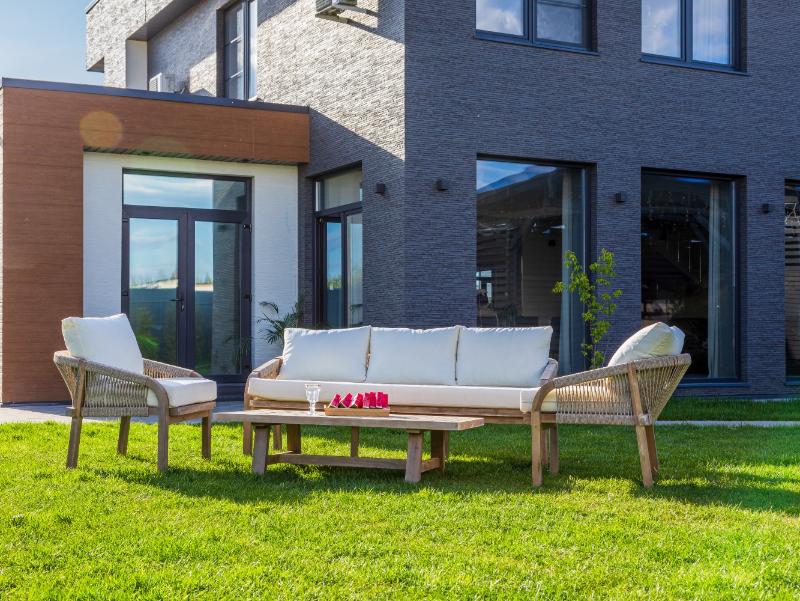 Лаунж-зона Michelle Royal Family из дерева, цвет бежевый фото 6