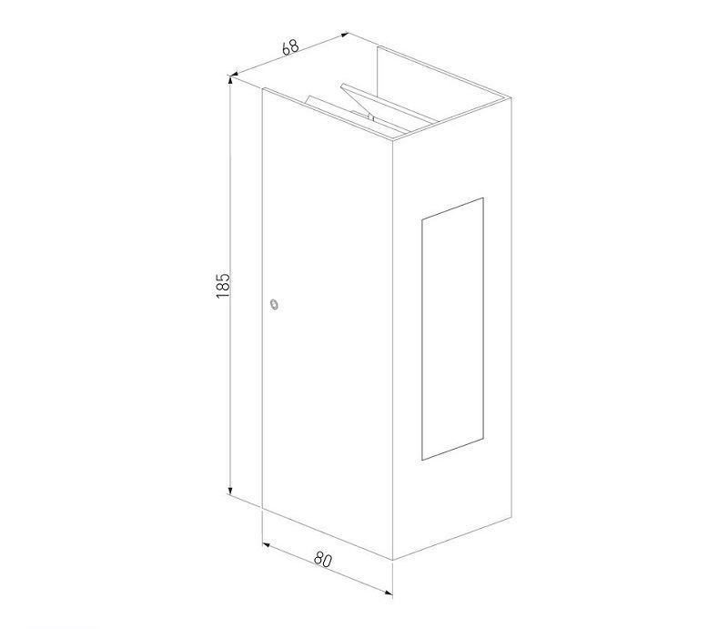 Уличный светильник Elektrostandard IP54 1638 TECHNO LED черный фото 3