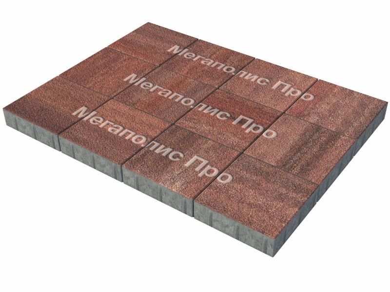 Тротуарные плиты Выбор Квадрат Б.1.К.6 300х300х60 мм Листопад Гранит Барселона фото 3