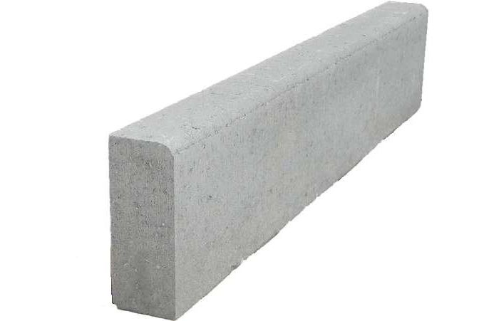Бордюр тротуарный Спецбетон 1000х200х80 мм Серый фото 1