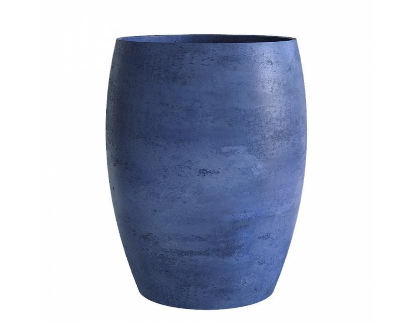 Кашпо Concretika Овал D30 H41 Blueberry фото 1