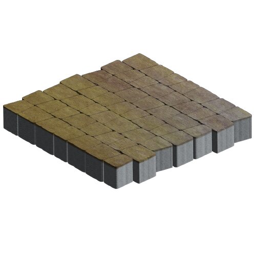 Тротуарная плитка Аттика Steinrus 60 мм Colormix Брайс фото 1