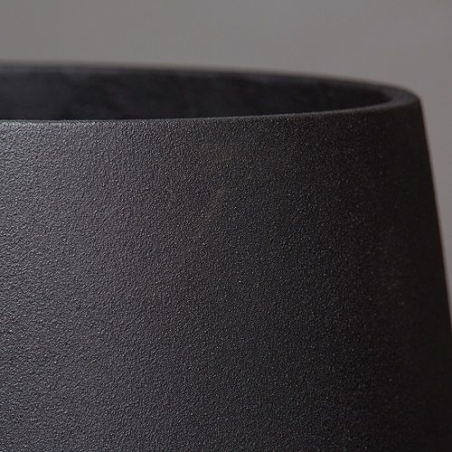 Кашпо Concretika Конус D40 H80 Неро фото 2
