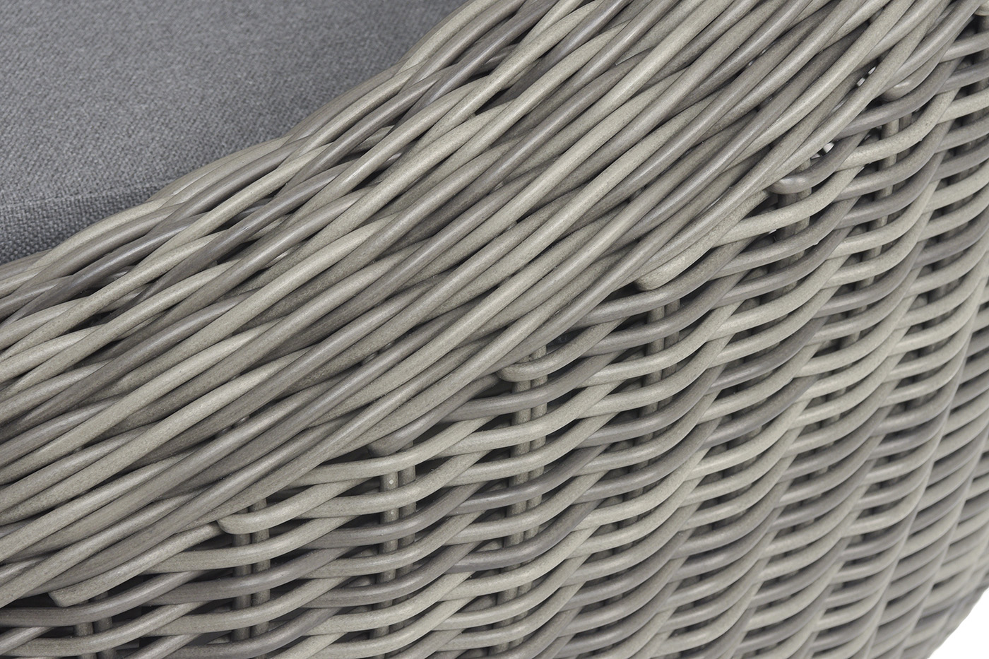 Барселона кресло из искусственного ротанга, цвет графит фото 6