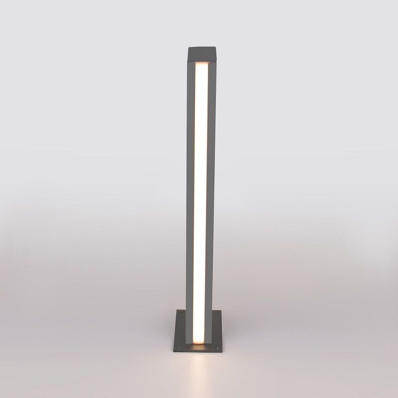 Уличный светильник Elektrostandard Flat IP54 1538 TECHNO LED серый фото 3