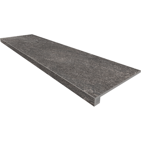 Комплект Керамогранитная ступень Estima TN02 33x120 см с бортиком + Подступенок 14,5х120 см фото 1