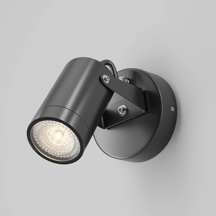 Настенный светильник (бра) Scope Maytoni O025WL-01B цвет Черный фото 1