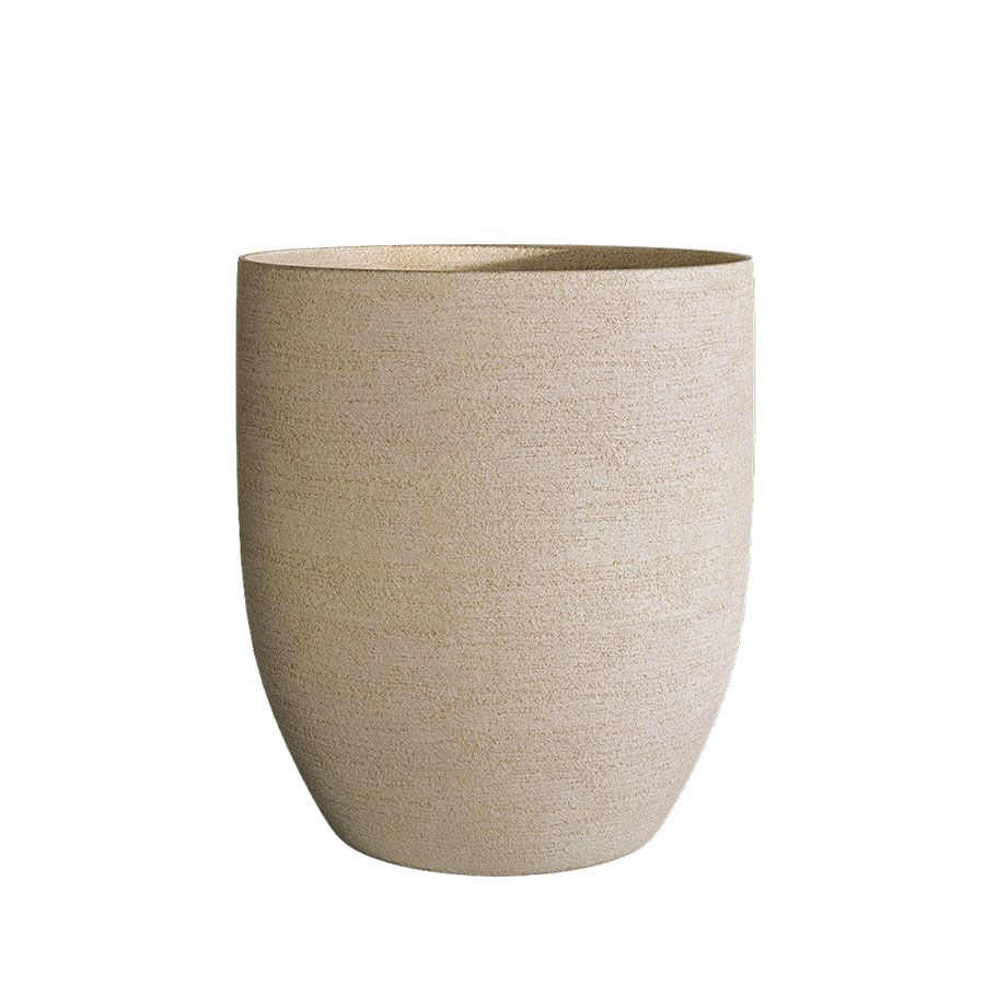 Кашпо Concretika Вейс3 D30 H32 Эрозия желтый фото 1