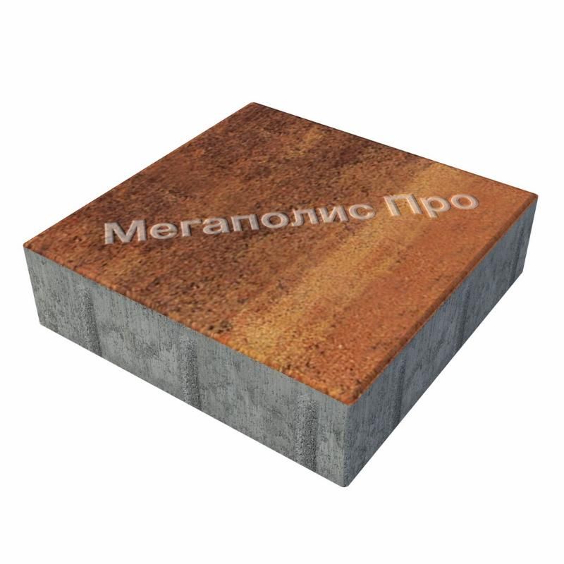 Тротуарные плиты Выбор Квадрат Б.1.К.6 300х300х60 мм Листопад Саванна фото 1