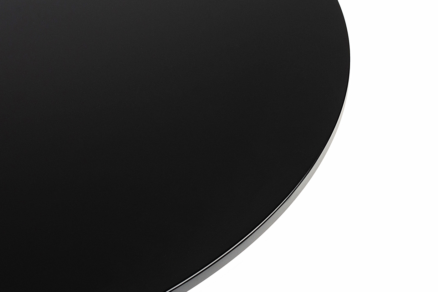 Беллини пластиковый круглый стол Ø80см, цвет темно-серый фото 2