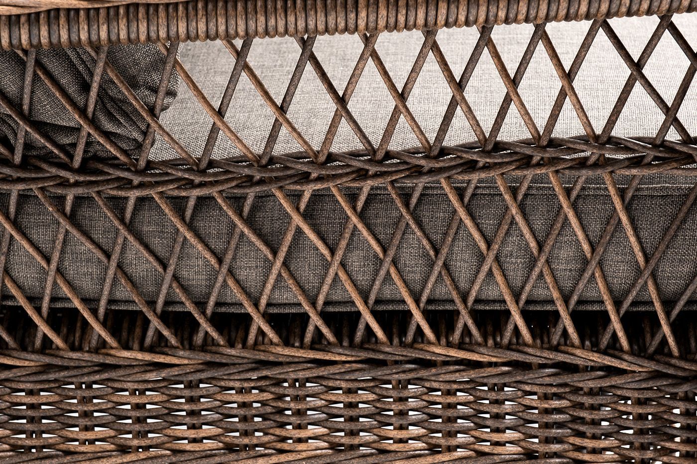 Кресло Гранд Латте 4SIS из искусственного ротанга, цвет коричневый фото 5