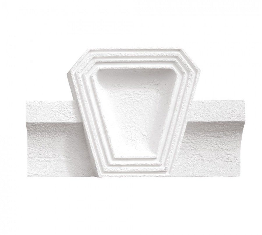 Замковый камень "Шамот", цвет Белый фото 1