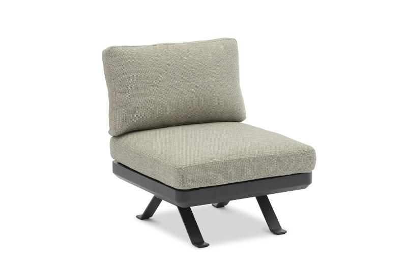 Комплект лаунж мебели Lund Brafritid антрацит/серый, алюминий фото 5