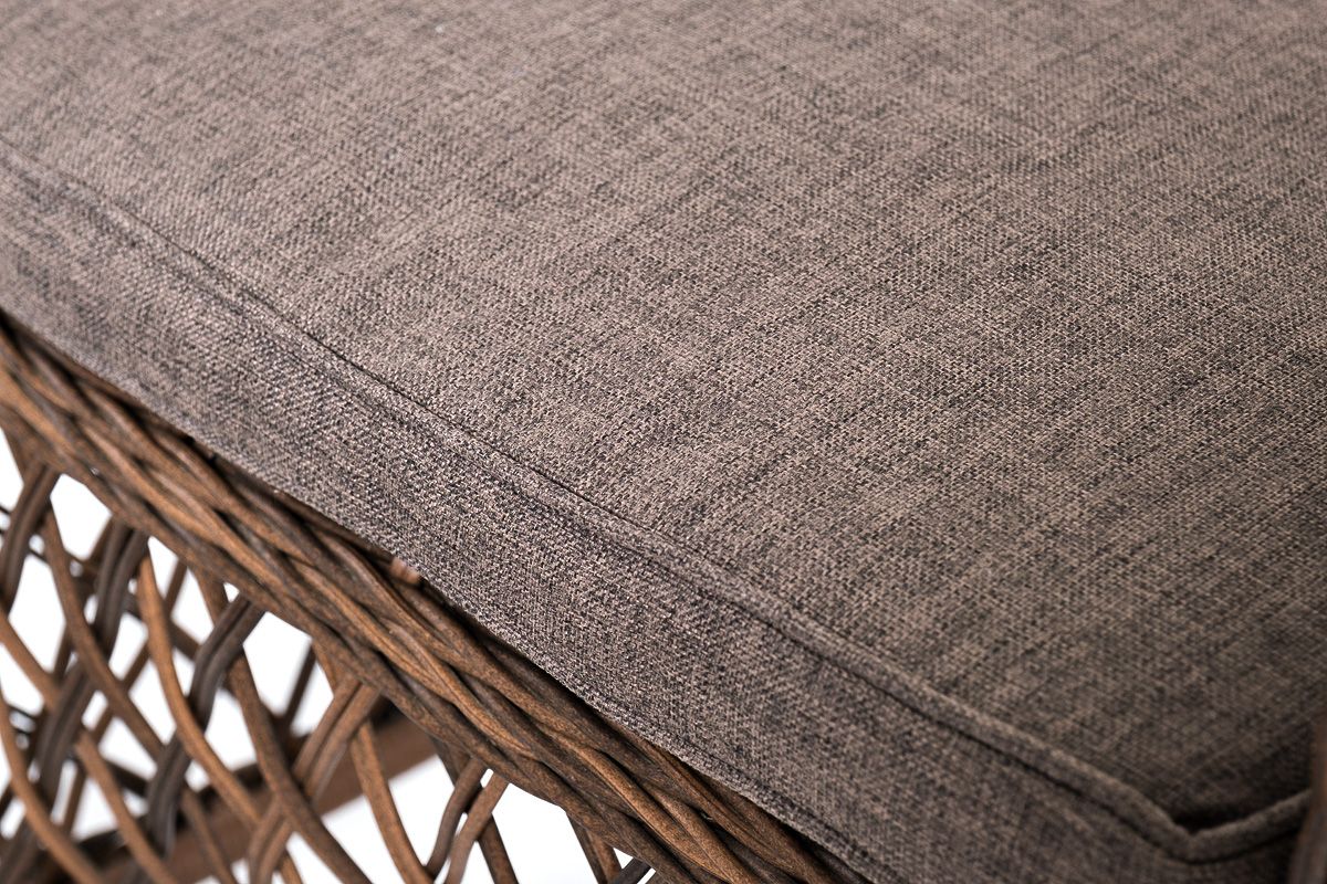 Лаунж-зона Асти 4SIS из искусственного ротанга, цвет коричневый 4 персоны фото 7