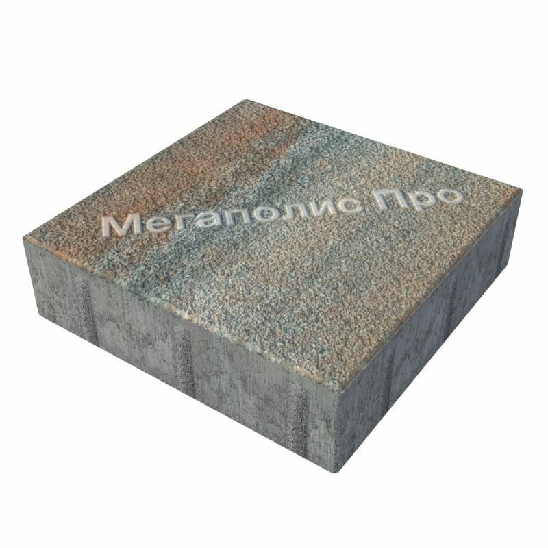 Тротуарные плиты Выбор Квадрат Б.1.К.6 300х300х60 мм Листопад Гранит Клен фото 1