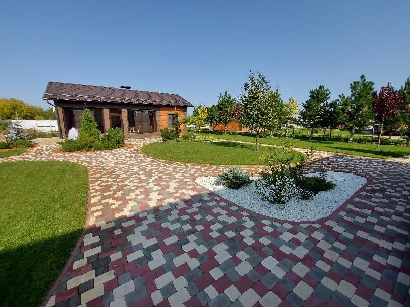 Тротуарная плитка Инсбрук Альт 40 мм Красный фото 3