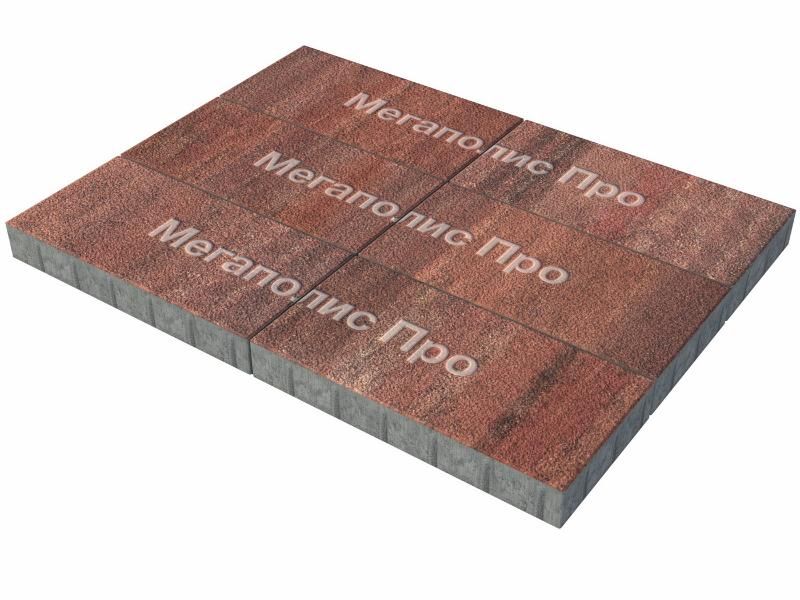 Тротуарная плитка Выбор Прямоугольник Б.5.П.8 600х300х80 мм Листопад Гранит Барселона фото 3