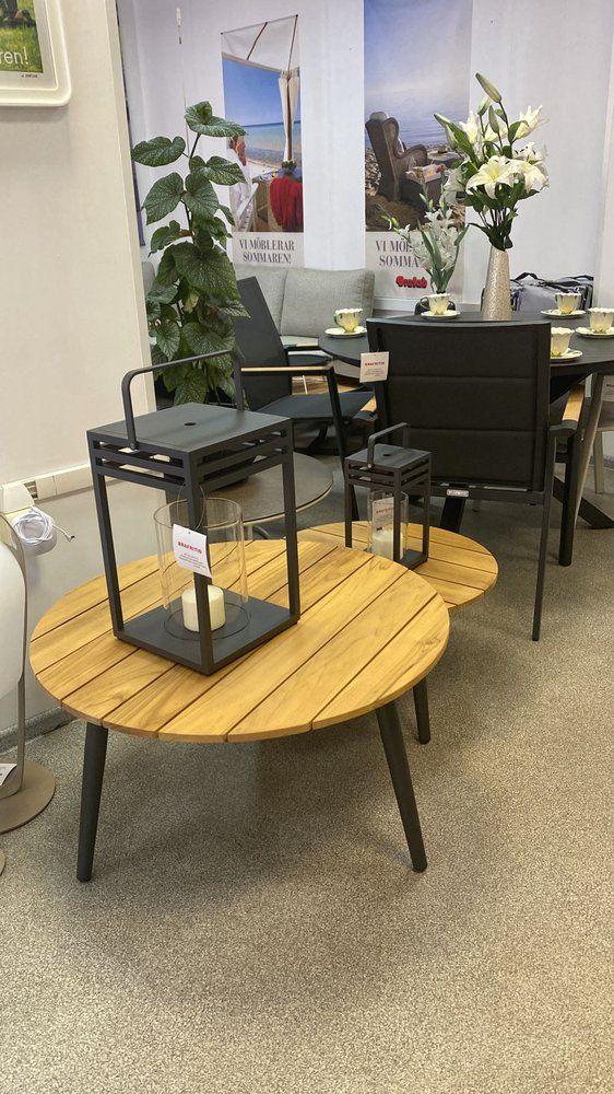 Кофейный комплект Marine Brafritid антрацит/натуральный, алюминий/тик фото 6