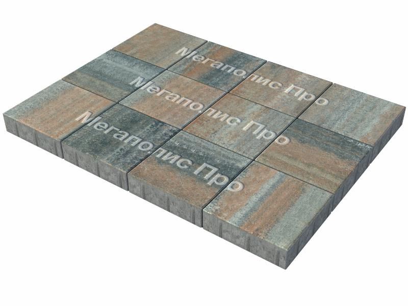 Тротуарные плиты Выбор Квадрат Б.1.К.6 300х300х60 мм Листопад Клен фото 3