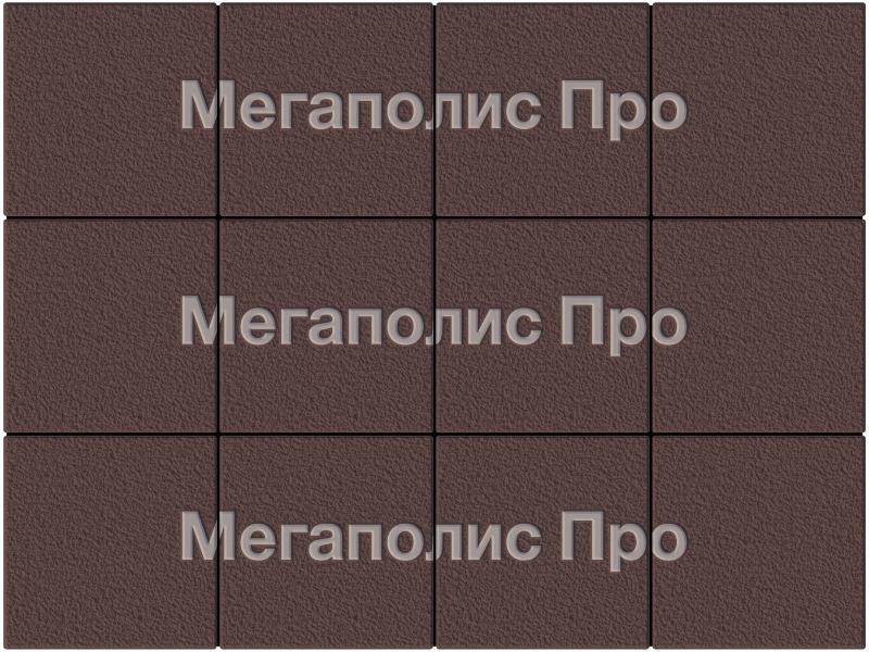 Тротуарные плиты Выбор Квадрат Б.1.К.6 300х300х60 мм Гранит Коричневый фото 4