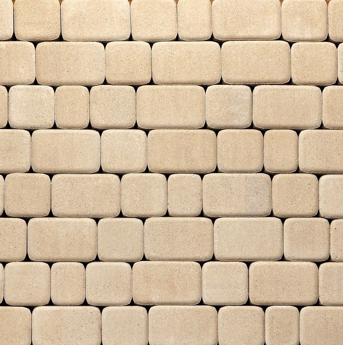 Тротуарная плитка 342 механический завод Классика 60 мм Белый фото 4