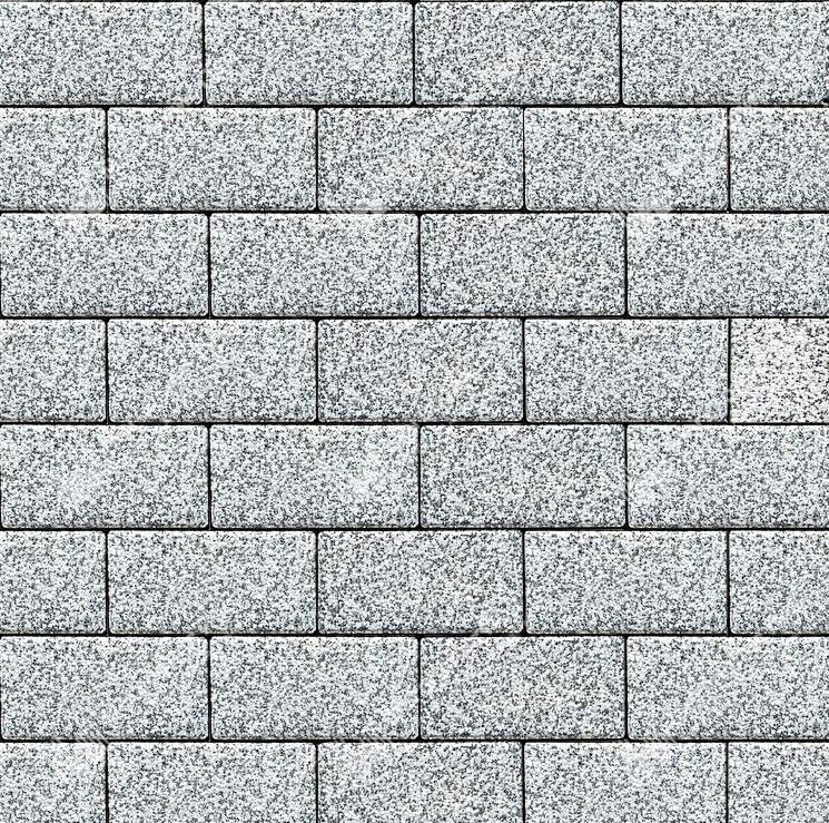 Брусчатка Выбор Прямоугольник Стоунмикс 2.П.8 80 мм. Черно-белый фото 1