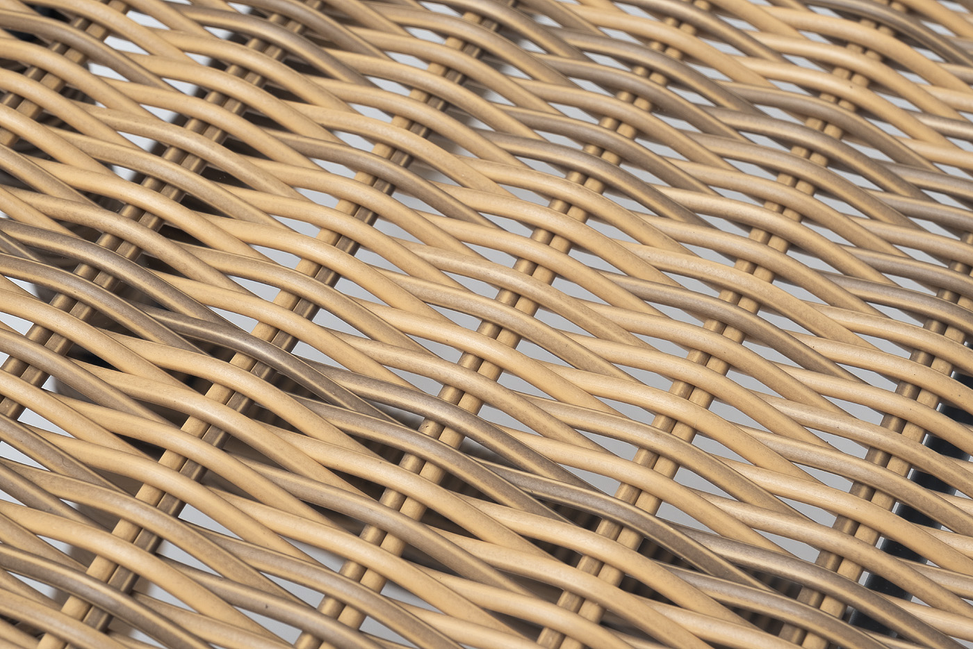 Латте плетеный стол из искусственного ротанга 140х80см, цвет соломенный фото 5