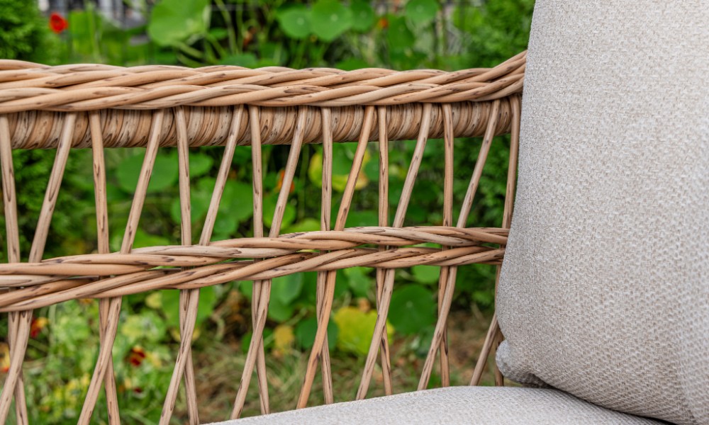 Обеденные кресла Isabella Royal Family из искусственного ротанга, цвет бежевый фото 6