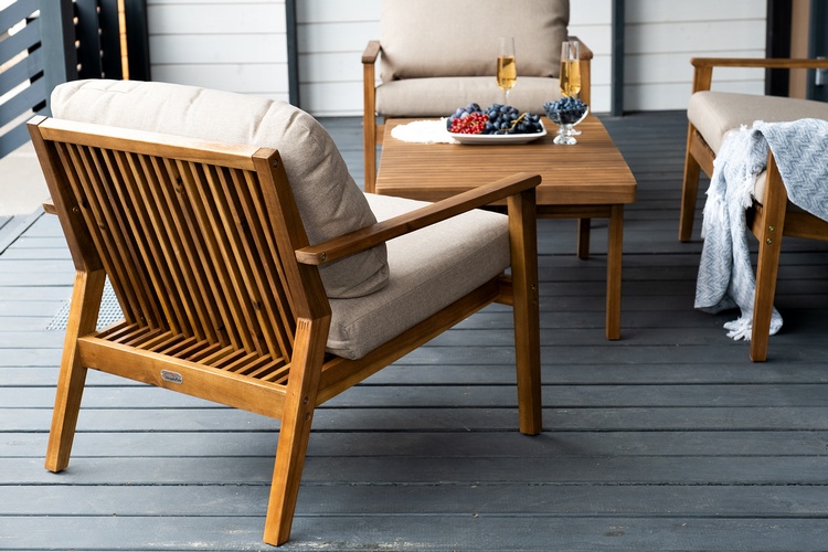 Кресло из акации MONA Joygarden фото 9