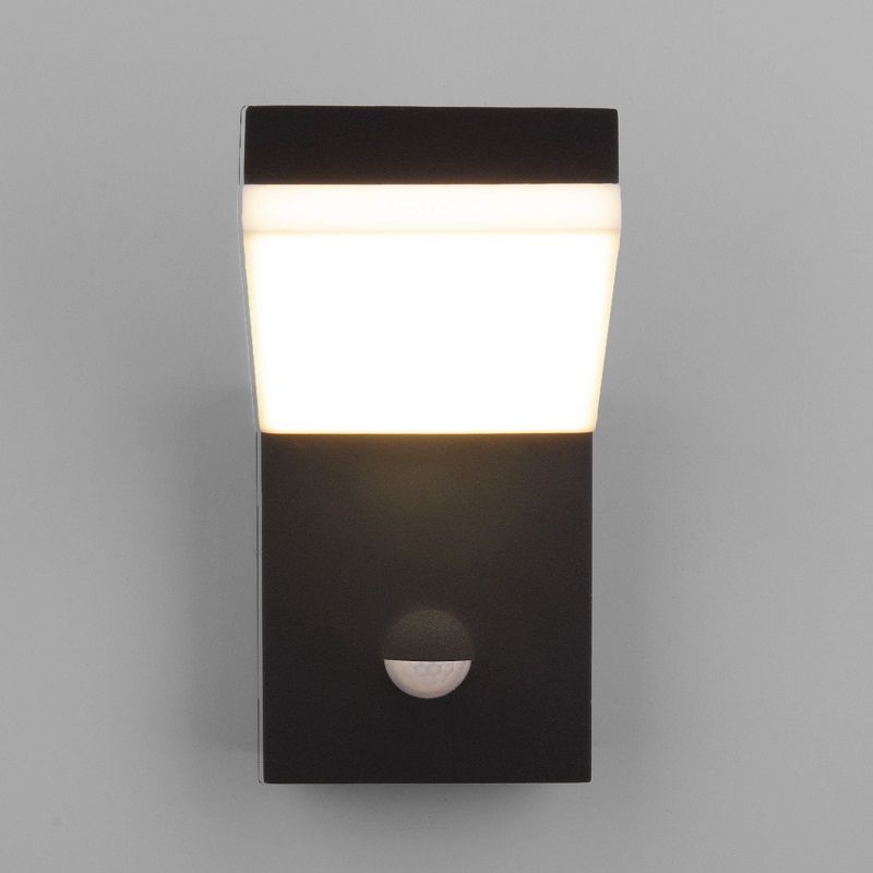 Уличный светильник Elektrostandard Sensor IP54 (с датчиком движения) 1541 TECHNO LED черный фото 2