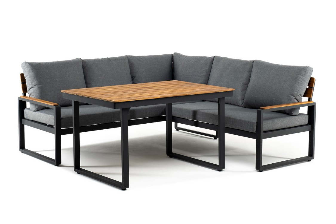 Угловой комплект из алюминия TOPA с обеденным столом Joygarden фото 1