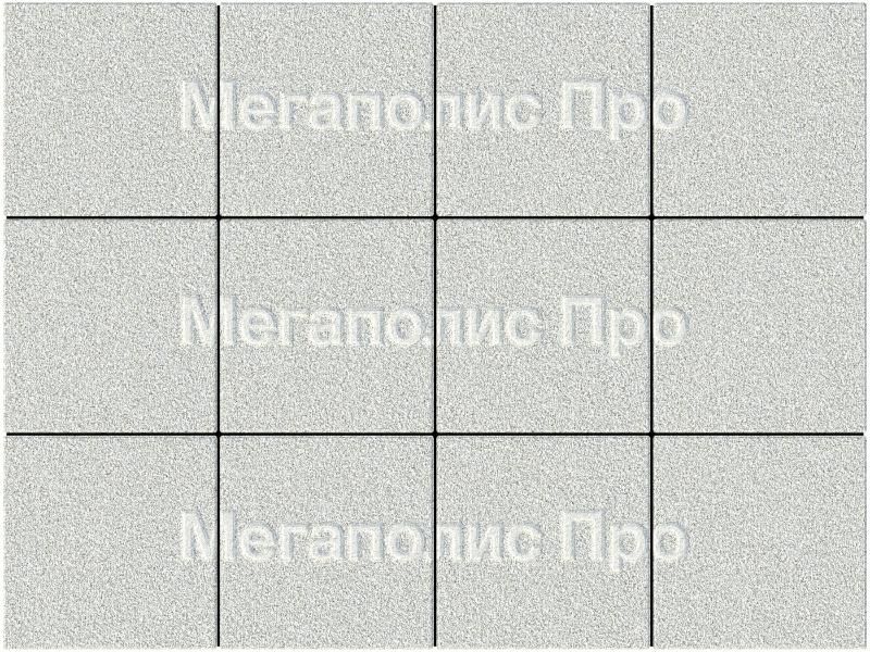 Тротуарные плиты Выбор Квадрум В.1.К.10 300х300х100 мм Стоунмикс Белый фото 4