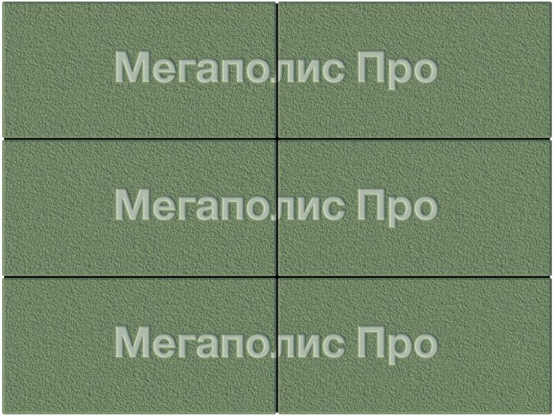 Тротуарная плитка Выбор Прямоугольник Б.5.П.8 600х300х80 мм Зеленый Гранит фото 4