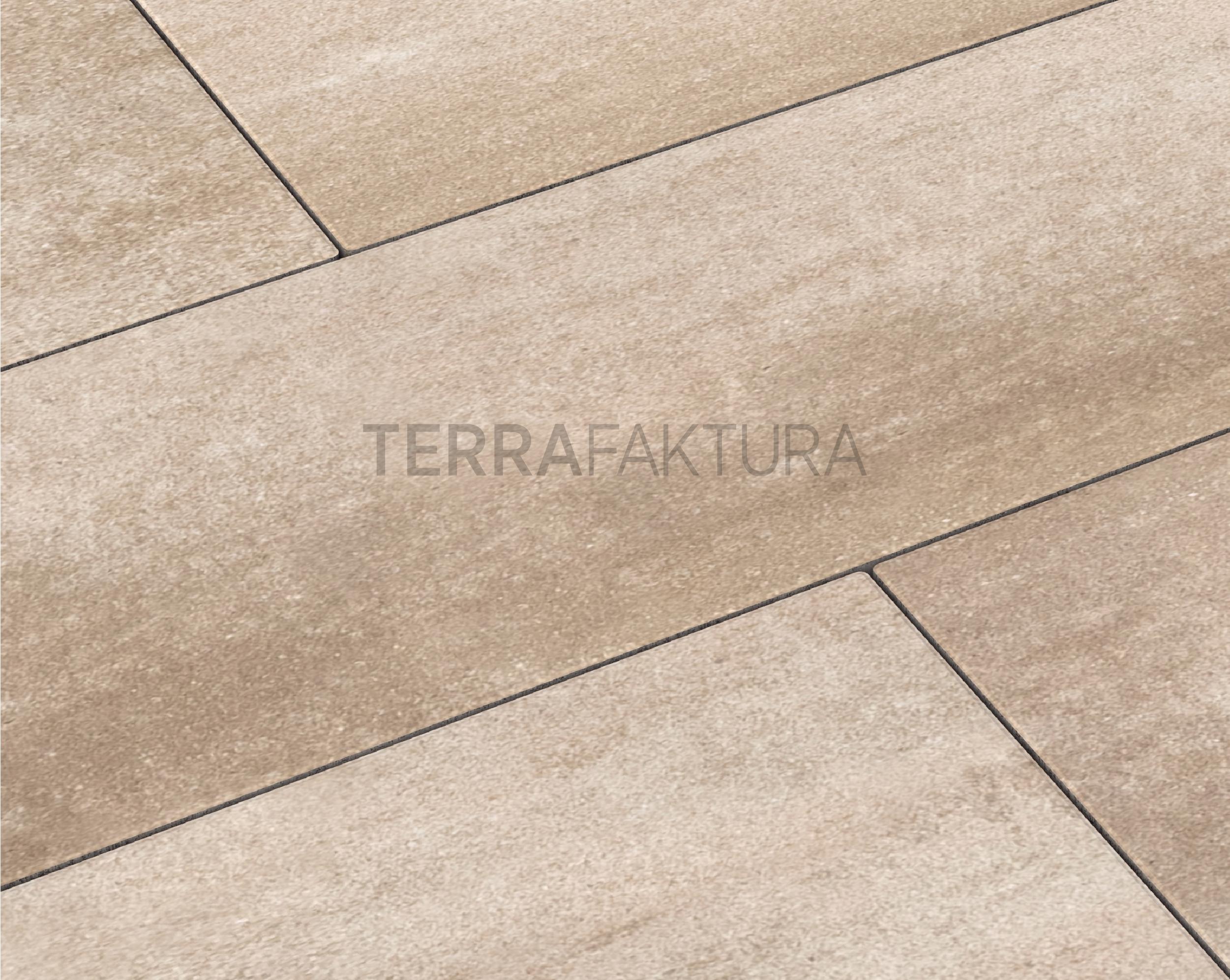 Тротуарная плитка Terrafaktura Лонго 900x300x80 мм Береговая дюна фото 2