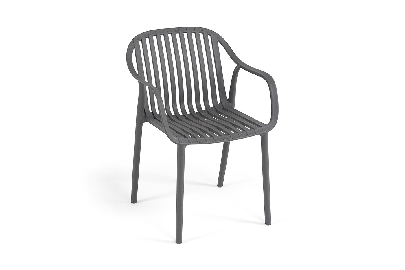 Мохито стул пластиковый, цвет темно-серый фото 2