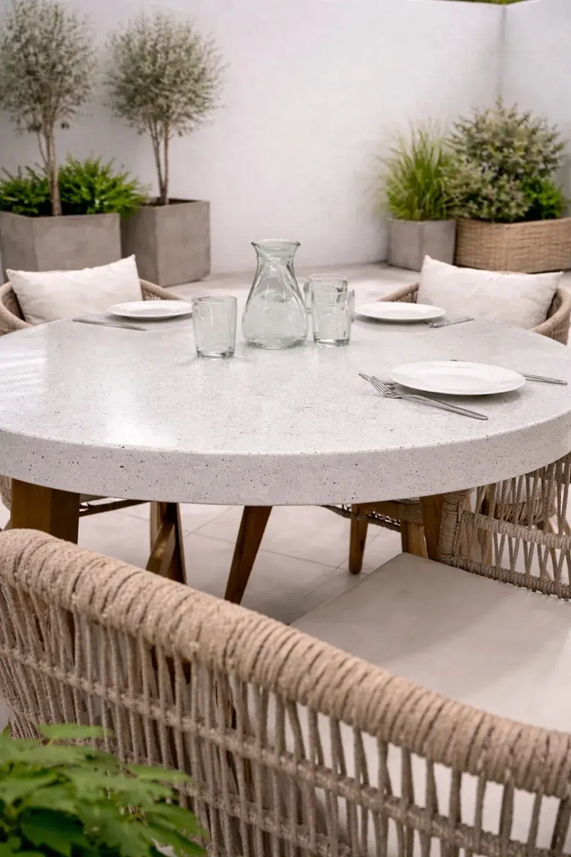 Обеденный комплект Eleonora Royal Family из натурального дерева на 4 персоны фото 3