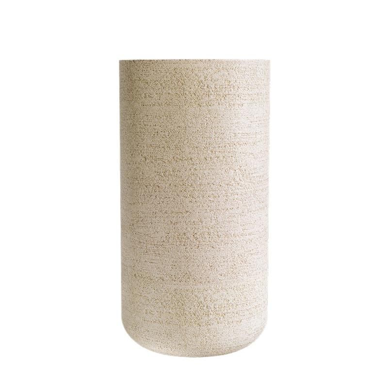 Кашпо Concretika Топпер D40 H90 Эрозия желтый фото 1