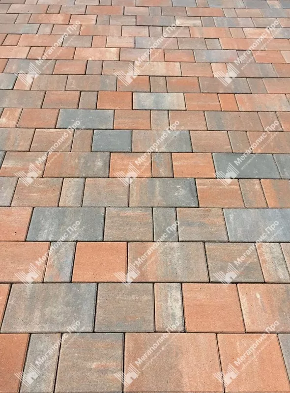 Тротуарная плитка Braer Старый Город Ландхаус 60 мм Colormix Койот фото 6