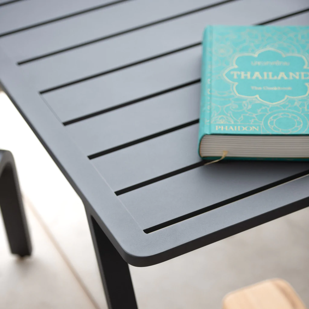 Комплект лаунж мебели Malmo Brafritid с 2-х местным диваном, антрацит/зелёный, алюминий фото 3